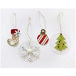 Bigz Die Christmas Tree Ornament Snowflake & Stocking