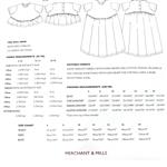 Merchant & Mills The Florence Pattern (Sizes 6-18)