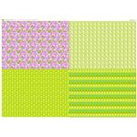 Sara Page Garden Collection Rhododendron Fat Quarter Fabric Panel 140cm x 104cm