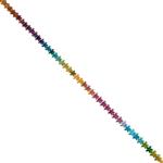 Ombre Rainbow Haematite Stars 4mm, 6mm, 8mm & 10mm Project With Downloadable Instructions By Mark Smith