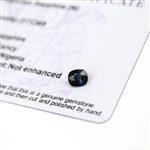 0.65cts Nigerian Sapphire 6x5mm Fancy  (N)