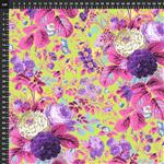 Kaffe Fassett Collective Gradi Floral Lime Fabric 0.5m