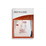 Beijer Surface Embroidery Tablecloth Kit Floral Trellis 40 x 100cm