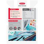 Derwent Inktense Permanent Watercolour Pencils Tin of 24