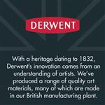 Derwent Inktense Permanent Watercolour Pencils Tin of 24