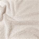 Heavy Boucle 100% Polyester White Fabric 0.5m