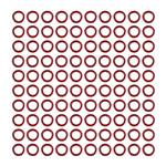 Green Machine 9.5mm Burgundy Snap Poppers (100 Sets)