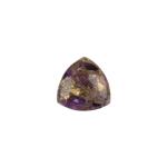 7.2cts Copper Mojave Amethyst 15x15mm Triangle  (R)