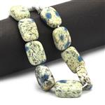 115cts K2 Jasper Smooth Tumbles Approx 14x9 to 17x12mm 14cm Strand  