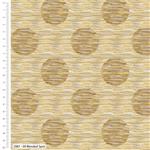 Stuart Hillard Blue Skies And Nutmeg Collection Blended Spot Fabric 0.5m