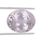 3.6cts Minas Gerais Kunzite 11x9mm Oval  (N)