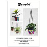 Sew Girl Fabric Hanging Pots Pattern