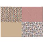 The Crafty Witches Twilight Hoot Fatter Quarter Pastel Tones Fabric Panel (140 x 104cm)