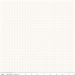 Riley Blake Stitcher's Flannel Gridlock Cream Flannel 0.5m