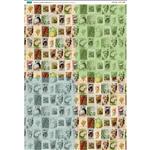 Farmers Market Collection Rectangles Fabric Panel (70 x 104cm)