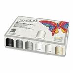 Madeira Aerolock Miniking Box Overlock & Sewing Thread 24 spools 5 colours x 1200m/1320yds