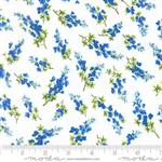 Moda Wildflowers Bluebonnet Ross Florals Cloud Fabric 0.5m