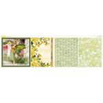 Debbi Moore Spring Fairies Yellow (2) Cushion Fabric Panel (140cm x 44cm)