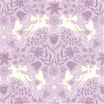 Lewis & Irene Glow Fairies Collection Fairy Friends Pink Glow In The Dark Fabric 0.5m
