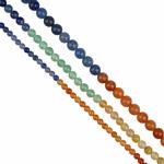 Natural Multicolor Aventurine,  4mm, 6mm & 8mm With Downloadable Instructions By Mark Smith