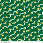 Liberty Festive Fair Collection Stars And Ribbons Fabric 0.5m