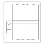 Sizzix Limited Edition - ScoreBoards Die Needle Book by Eileen Hull