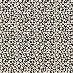 Poppie Cotton Hopscotch & Freckles Daisies Black Fabric 0.5m