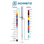 Schmetz Hemstitch Machine Needles Size 100 Pack of 2