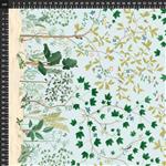 Sanderson Arboretum Collection Sycamore & Oak Mural Blue Fabric 0.5m