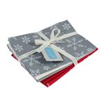 Christmas Festive Glitter Fat Quarter Pack of 5
