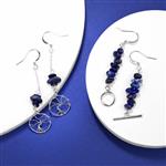Silver Plated Copper Wire, Chips & Nuggets, Amethyst & Lapis Project With Downloadable Ins