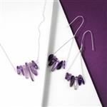 Silver Plated Copper Wire, Chips & Nuggets, Amethyst & Lapis Project With Downloadable Ins