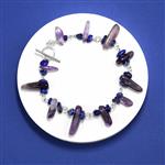 Silver Plated Copper Wire, Chips & Nuggets, Amethyst & Lapis Project With Downloadable Ins