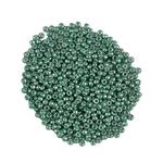 Silver Plated Base Metal, Multi Gemstone Faceted Rondelles & Plain Rounds,  Japanese Galvanized Green Seed Bead Project With Downloadable Instructions