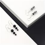 35cts Black Agate Plain Rounds Approx 4mm, 38cm Strand