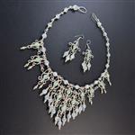 Silver Plated Base Metal Aurora Opal Doublet Starlight Project With Downloadable Instructions By Rachel Norris