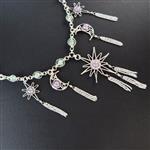 Silver Plated Base Metal Aurora Opal Doublet Starlight Project With Downloadable Instructions By Rachel Norris