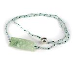 20cts Type A Jadeite Bracelet Connector Approx 12x30mm, 1pcs