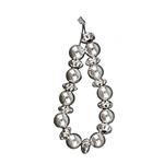 925 Sterling Silver Spacer Bead Strand, Approx 3.5mm, 5cm Strand