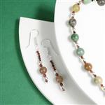 160cts Fancy Jasper Plain Rounds Approx 8mm, 38cm Strand