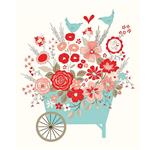 Riley Blake You & Me Collection Fabric Panel 0.9m