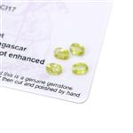 1.7cts Ambilobe Sphene 5.75x4mm Oval Pack of 4 (N)