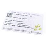 1.7cts Ambilobe Sphene 5.75x4mm Oval Pack of 4 (N)