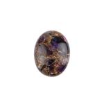 13cts Copper Mojave Amethyst 22x17mm Oval  (R)