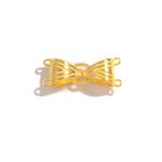 Gold Plated 925 Sterling Silver Triangle Connector/Pendant Approx 21x8mm