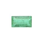 0.50cts Panjshir Emerald Step Baguette Approx 6.90x4mm (O)