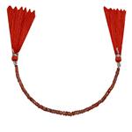 10cts Padparadscha Sapphire Faceted Rondelles Approx 3 to1mm, 12cm Strand