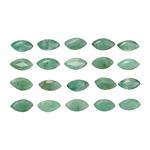 3.55cts Sakota Emerald 6x3mm Marquise Pack of 20 (O)