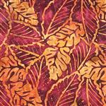 Orange Batik Fabric Bundle (1m) - Under £10