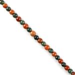 40cts Type A  Multicolour Jadeite Plain Rounds Approx 5mm 18cm Strands 
